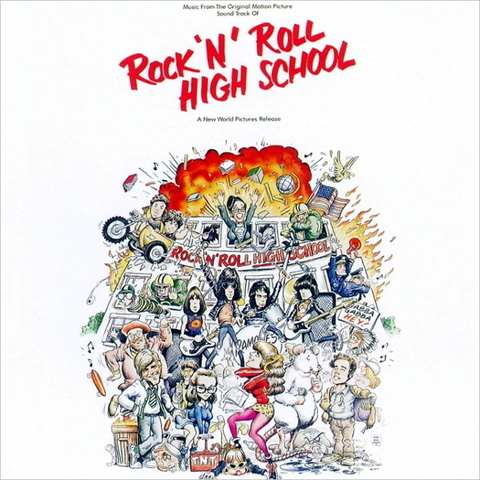 Виниловая пластинка. Rock 'N' Roll High School