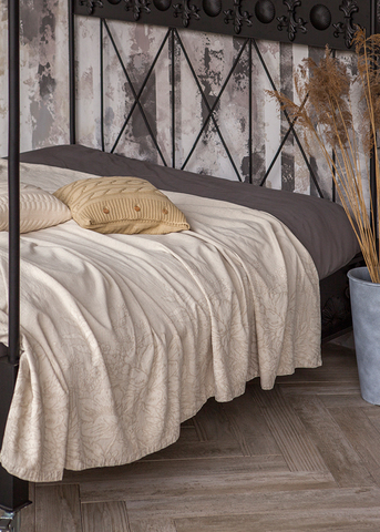 Покрывало 150х210 Luxberry Yoko бежевое