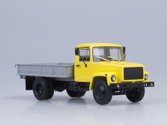 GAZ-33073 Taxi board truck engine ZMZ-513 yellow 1:43 AutoHistory