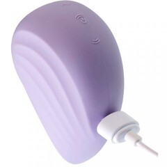 Вакуумный клиторальный стимулятор с вибрацией Pearl Diver Satisfyer сиреневый