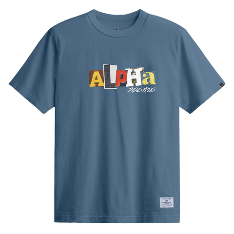 Футболка Alpha Industries Alpha Ransom Tee Copen Blue (Синий)