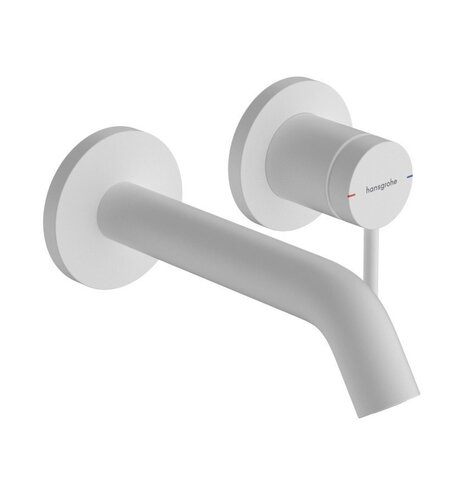 Hansgrohe 73350700 Tecturis S Смеситель для раковины, однорычажный,, настенный, с изливом 16,5 см, мб