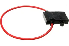 Держатель предохранителя флажк. с крышкой