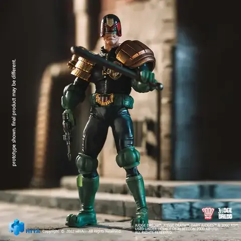 Фигурка Судья Дредд комикс масштаб 1/18 Hiya Toys