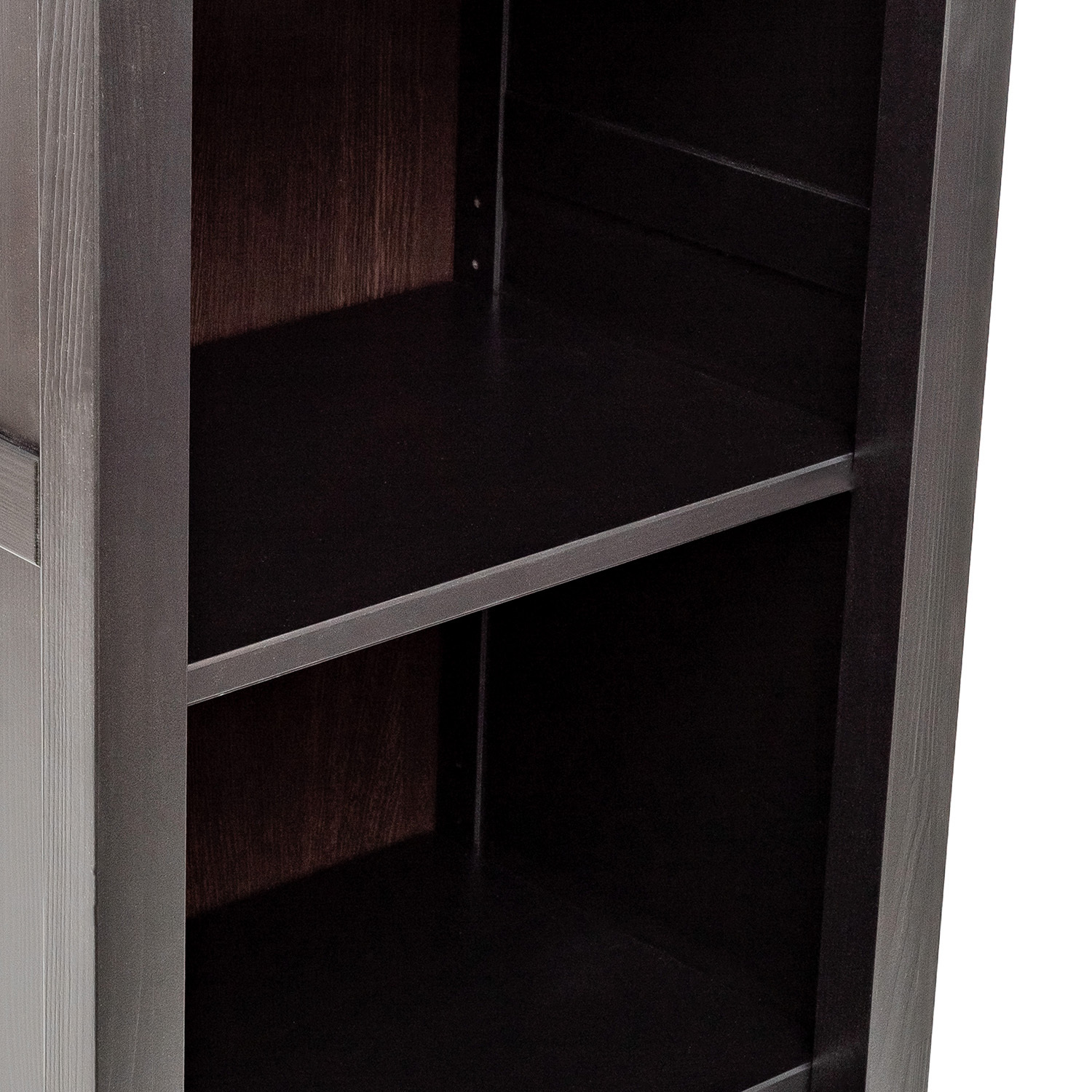 Leset Стеллаж "Мира" 490 (Стеллаж 490) цвет черный, фото 5