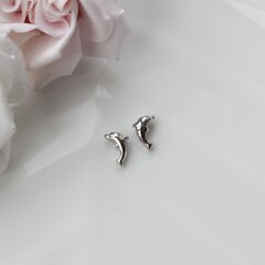 Подвеска спейсер Дельфин 9*6 мм, родий, П575