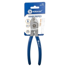 Кабелерез КОБАЛЬТ 150 мм, CR-V, до 6 мм/22 мм кв. (244-292)