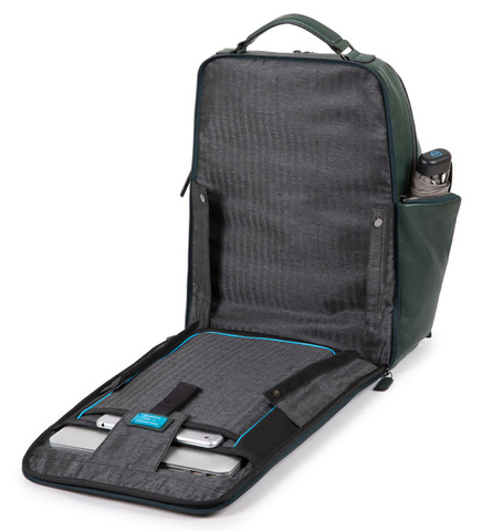 Рюкзак Piquadro Kobe CA4942S105/TM тёмно-коричневый натур.кожа