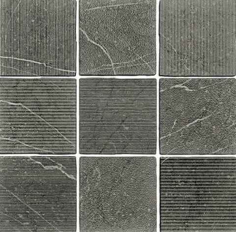 Wow Gea Carved Charcoal 12.1x12.1