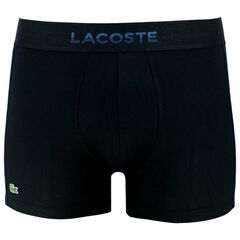 Боксерки теннисные Lacoste Men’s Breathable Technical Mesh Trunk - black/blue