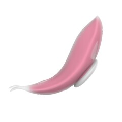Розовый вибростимулятор Panty Vibrator для ношения в трусиках - 
