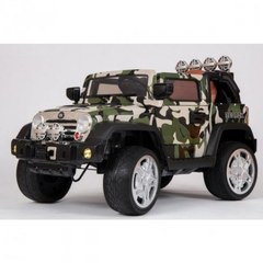 Электромобиль Barty Jeep Wrangler JJ-JJ235 Камуфляж глянцевый