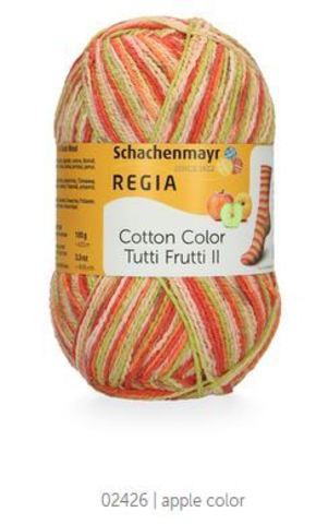 Schachenmayr Regia Cotton Color 02426 яблоко