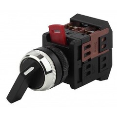 Переключатель TDM ALCLR-22 черный 0703-0006