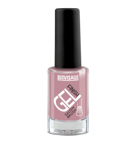 Gel finish Лак для ногтей тон 37серо-лиловый 9г Lux Visage
