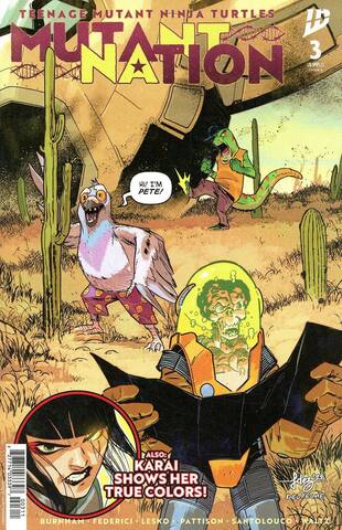 Teenage Mutant Ninja Turtles Mutant Nation #3 (Cover A)