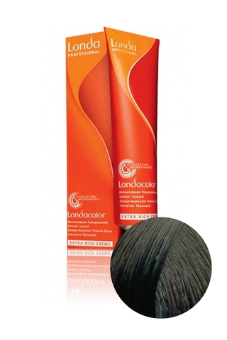 Краска для волос LondaColor Интенсивное тонирование 4/77 шатен интенсивно-коричневый, Londa Professional