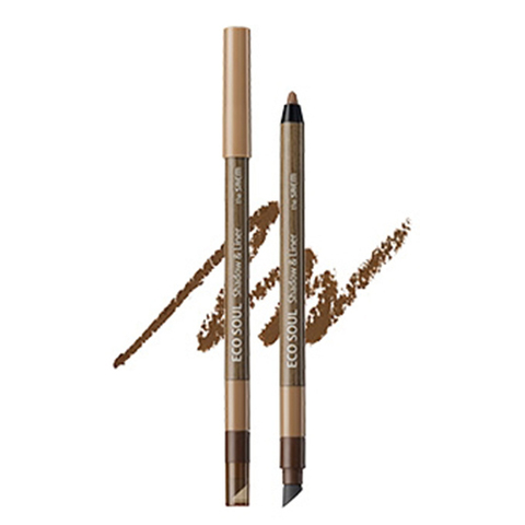 СМ EYE Карандаш лайнер-тени для век Eco Soul Shadow & Liner BR03 Burnt Brown 0,5гр