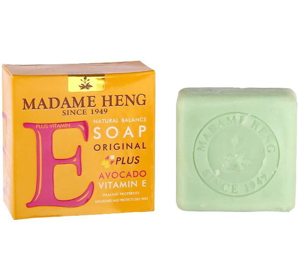 Madame Heng Vitamin E Avocado Soap 150 g., Мыло с витамином Е и экстрактом Авокадо 150 гр.