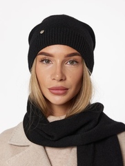 Комплект шапка и шарф модель 011