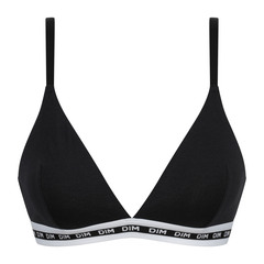 Бюстгальтер с треугольными чашками без косточек DIM 0DD7 | Черный
