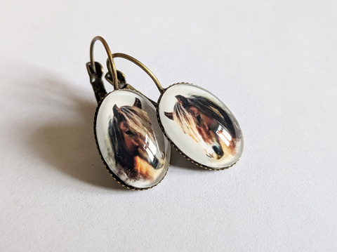 Серьги (бронза) 