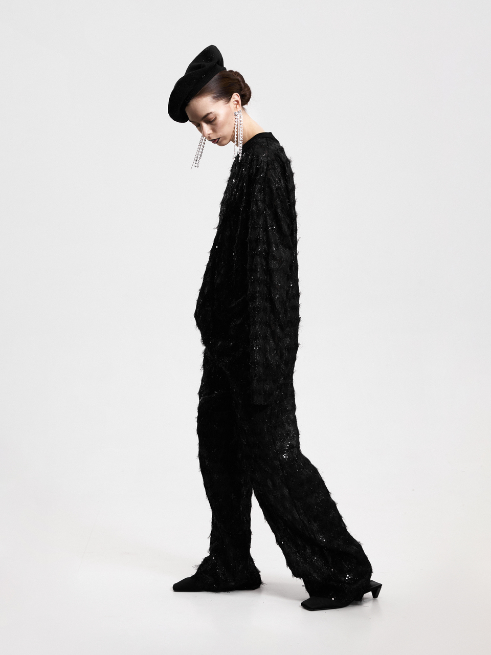 Брюки Гэтсби, черный