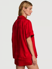 ПИЖАМА БОКСЕР САТИНОВАЯ VICTORIA'S SECRET