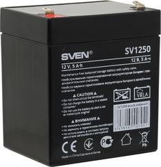 Аккумулятор SVEN SV1250  (12V,  5Ah) для UPS