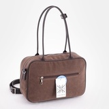 Сумка Саломея 210 эко-замша шоколад