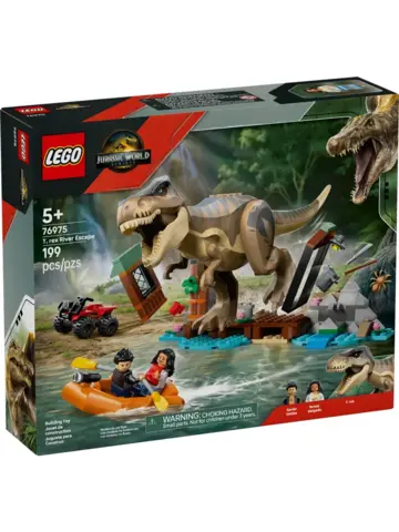 Конструктор Jurassic World 76975 Побег тираннозавра