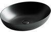 Ceramica Nova Element CN6017MB Умывальник чаша накладная овальная, 52x39.5, цвет: чёрный