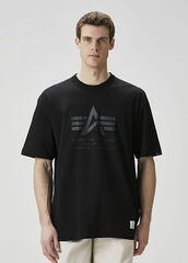 Футболка Alpha Industries Relaxed Coordinates Tee Black (Черный)