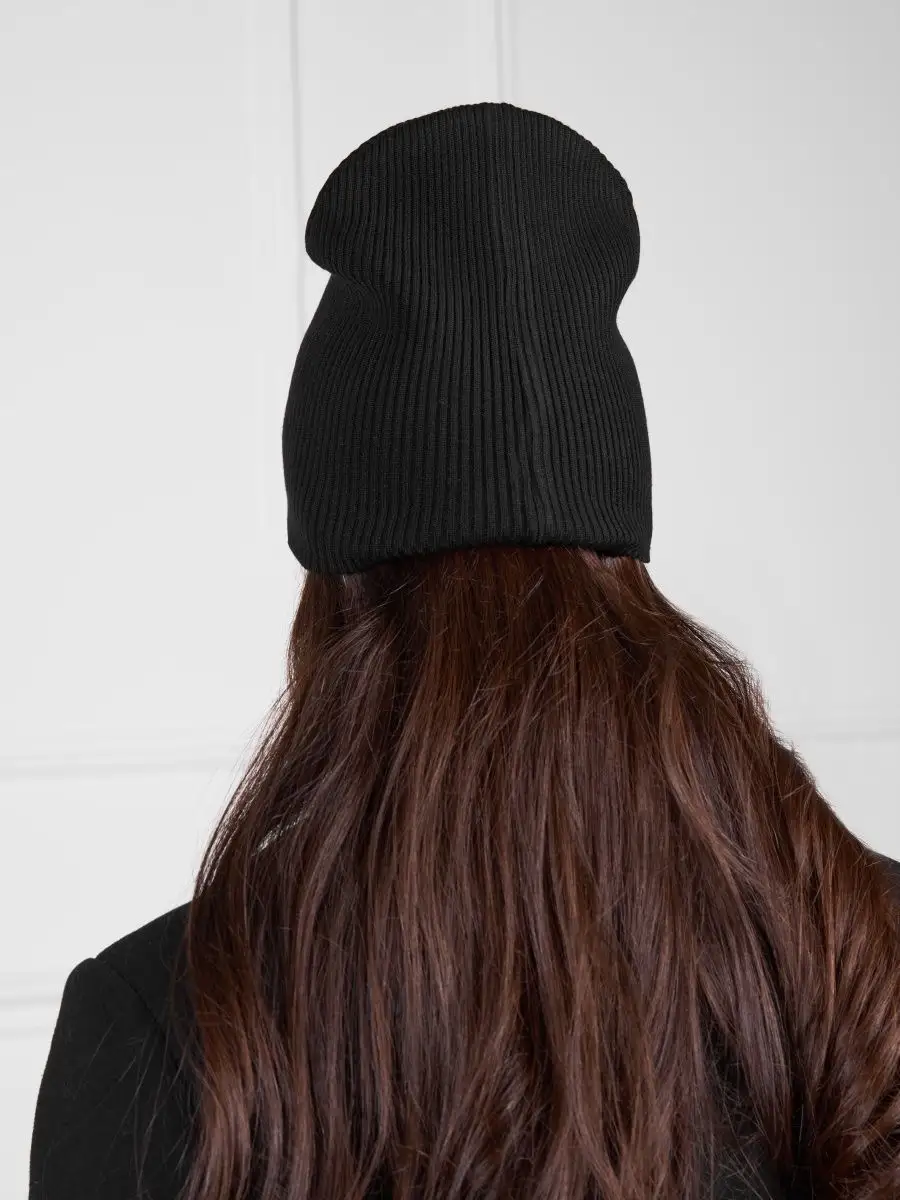 Шапка бини весна вязаная