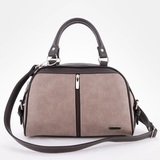 Сумка Саломея 257 македония тауп + шоколад