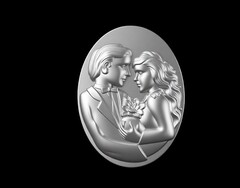 Молд камеи № 19 