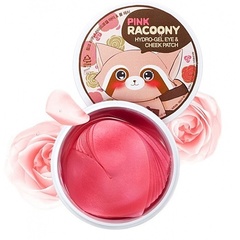 Secret Key Патчи гидрогелевые для глаз и щек - Pink racoony hydro-gel eye & cheek patch, 60шт