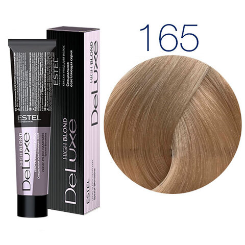 Estel Professional DeLuxe High Blond 165 (Фиолетово-красный блондин ультра) - Осветляющая краска-уход