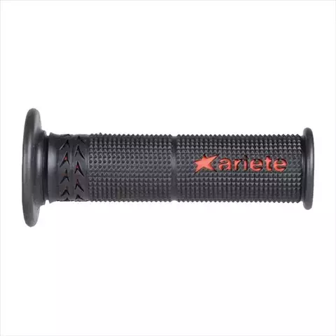 02615-R грипсы 2шт ESTORIL ROAD GRIPS BLACK-RED SOFT L.120mm