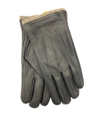 Перчатки. Мужские. Материал верха: Кожа оленя. Подклад: Трикотаж-шерсть. 5 шт в упаковке.