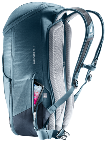 Картинка рюкзак городской Deuter Rotsoord 25+5 Atlantic-Ink - 8