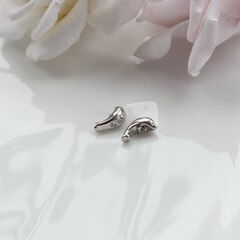 Подвеска спейсер Дельфин 9*6 мм, родий, П575