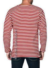 Купить тельняшку кадетов Росгвардии - Магазин тельняшек.ру 8-800-700-93-18НАЧЕС Тельняшка утепленная Росгвардии (краповая полоса) ГОСТ МИНОБОРОНЫ 100% хлопок в Магазине тельняшек