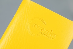 Кейс для пластин Swanky Stamping, на 20 пластин, желтый