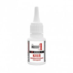 Клей секундный цианоакрилатный 20мл "KUDO"