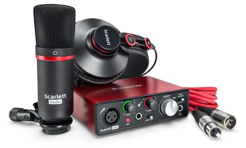 FOCUSRITE Scarlett Solo Studio 2nd Gen студийный комплект