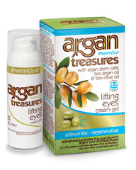 Крем гель ARGAN TREASURES против морщин для кожи вокруг глаз с лифтинг эффектом