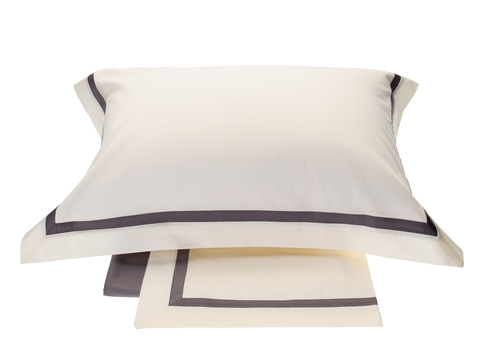 Постельное белье 2 спальное евро Сlaire&Caroll Nuage айвори