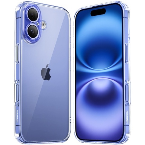 Чехол UGREEN CA106 (45918) iPhone 16 Plus Classy Clear Case, прозрачный