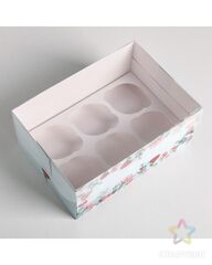 Коробка для капкейка Present, 23 × 16 × 10 см